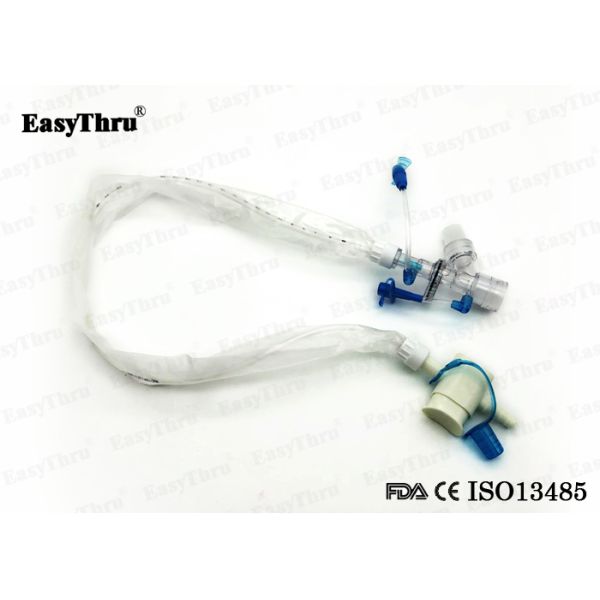 Closed System Disposable Suction Catheter Length 40cm Durable PVC