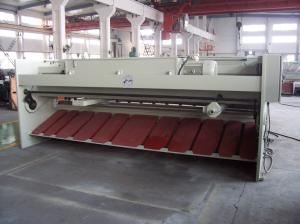 China Pneumatic plate hydraulic guillotine shearing machine , sheet metal cutting machine wholesale