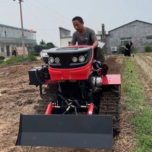 China SDHANYUE 25HP Diesel Crawler Tractor Agricultural Equipment on sale