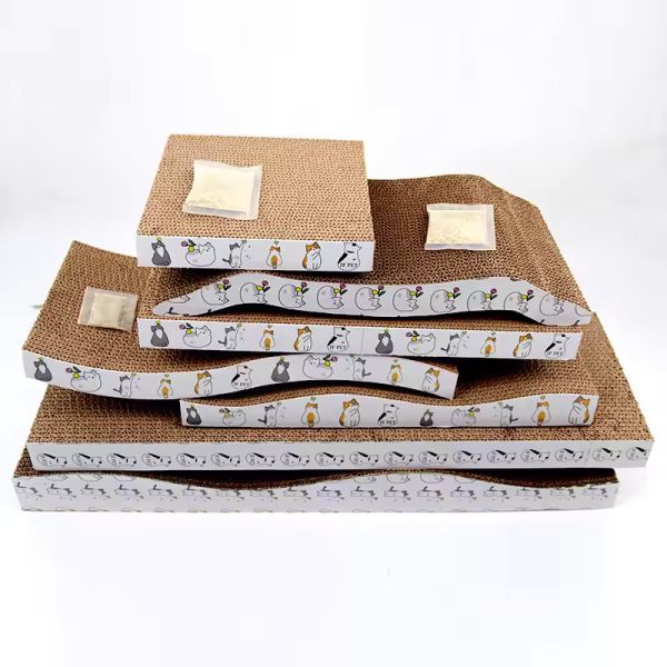Cat Scratcher Claw Grinder Does Not Drop Debris Corrugated Paper Protection Wear-resistant Cat Scratching Post