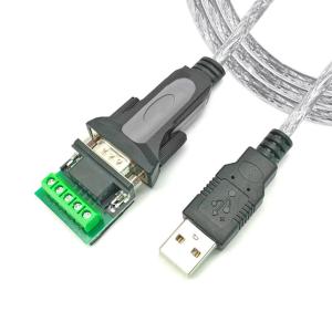 China USB-A To RS485 Serial Port DB9 Industrial Digital Signal Cable, Support Different Interface Customization wholesale