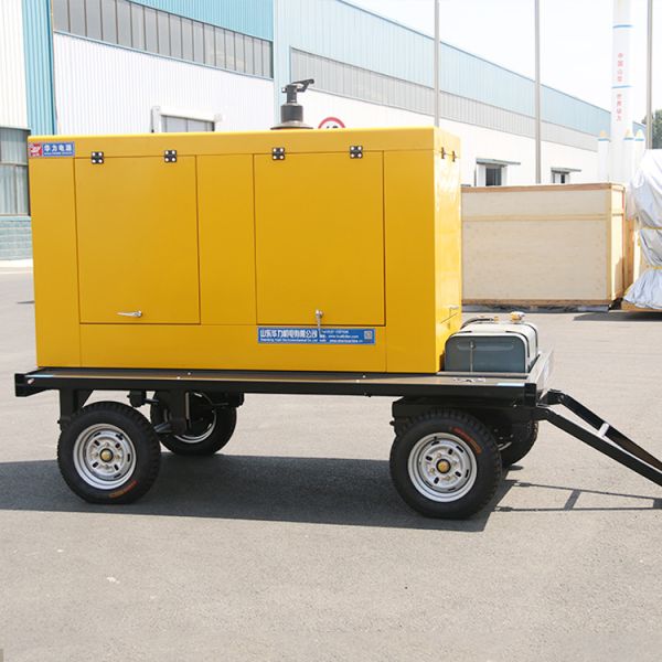 Weichai 50kw Trailer Type Generator Power Station Portable Stable