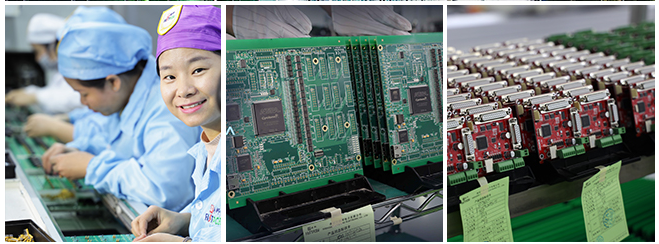 OEM Keyboard Electronics PCB Assembly 3mil 1.2mm 10 Layers halogen free