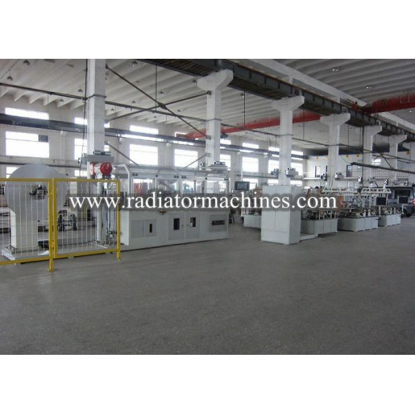 Radiator Core Assembly Machine with Tube Distribution Silo