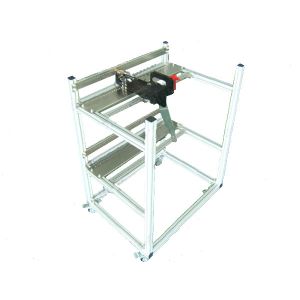China MIRAE Feeder storage cart trolley feeder rack wholesale