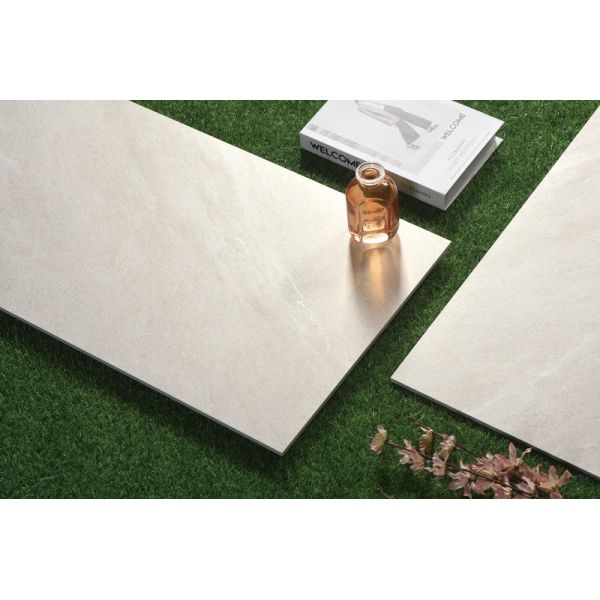 Beige 40x80cm Ceramic Wall Tiles AAA Grade Clay ISO13006
