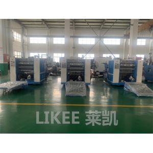 Fully Automatic Cutting Aluminum Foil Pop Up Sheet Machine Adjustable Speed 380V