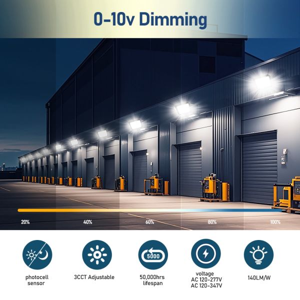 Garden 50W 100W 150W Led Flood Lights with 3Cct and SMD 2835 Light Source