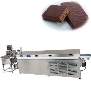 China CE certificated chocolate coating/enrobing/covering machine for dates wholesale