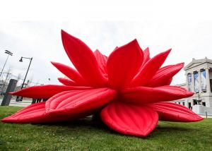 China Beautiful Customized Inflatable Lighting Decoration Led Inflatable Flower wholesale