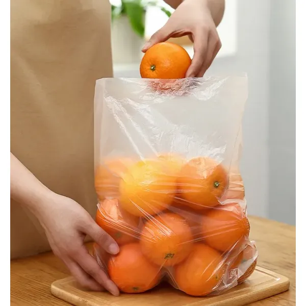 Supermarket Customize Plastic LDPE HDPE Produce Bag Roll with Private Label