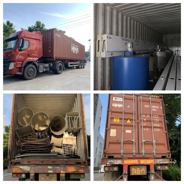 Horizontal Anodizing Production Line 6500mm Max Profile Length