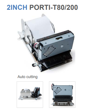 2 Inch Thermal Printer Mechanism With Auto Cutter Auto Paper Loading Support USB