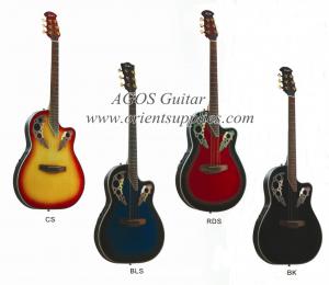 China 41inch Quality Round back electric Acoustic guitar wooden guitar-AF4120CR-EQ1 wholesale