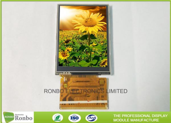 Quality Wide View TFT LCD Module 2.8'' 240 * 320 Resolution MCU 8 Bit 37 Pin Pitch 1.0mm for sale