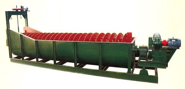 High Uptime Spiral Screw Classifier , Spiral Sand Classifier For Ore Dressing