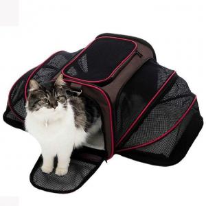 China Expandable Soft Sided Washable Pet Carrier Bag For Small Dogs Cats on sale
