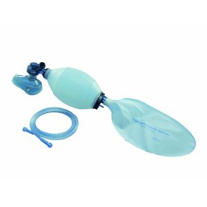 China Pediatric Silicone Airflow Manual Resuscitator Bags With Peep Valve Pvc Ambu Bag Reusable Adult on sale