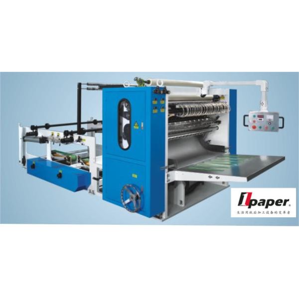 5 pcs Tissue Folding Machine Paper Cutting Machine 1350mm 500 - 1000 Pcs / Min /