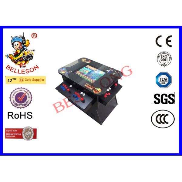 110V - 220V Table Top Coin Operated Arcade Machines Lift Function Of Top Panel