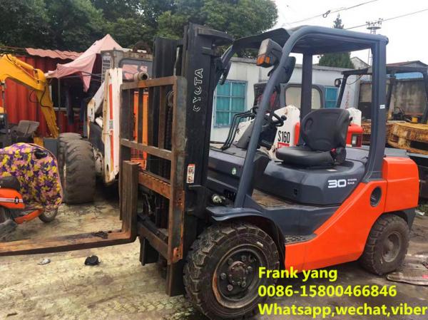 Quality Hydraulic Systems Used Diesel Forklift Truck Good Working Condition for sale