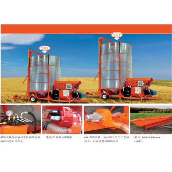 20t Batch Grain Dryer Agriculture Grain Processing Equipment