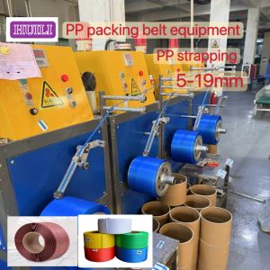 Touch Screen Control PP Strapping Belt Production Line Single Screw With Auto