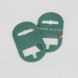 China OEM ODM Green PP Dog Harness Hanger 4.8cmx8.8cm wholesale