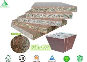 China E1 /E0 kitchen cabinets manufacturing 18MM highly moisture resistant particle board wholesale
