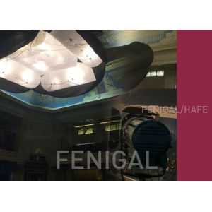 Customized 1000W RGBW LED Lighting Balloons Movable For Movie Scene