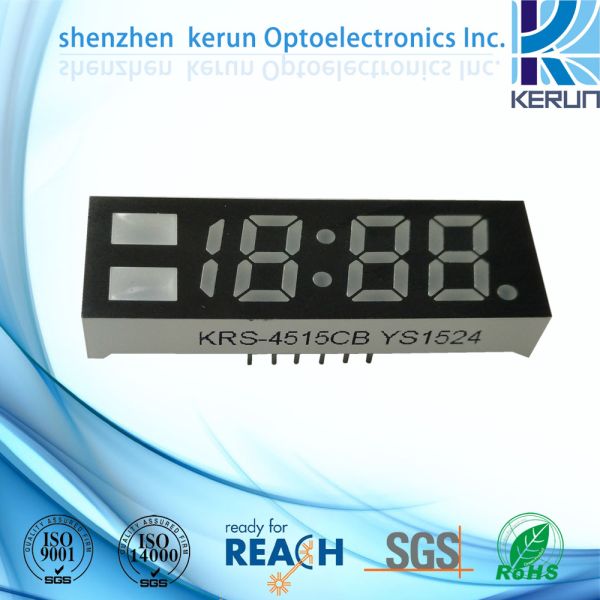 LED Custom Blue Color 7 Segment Digital Display Module For Kitchen TV