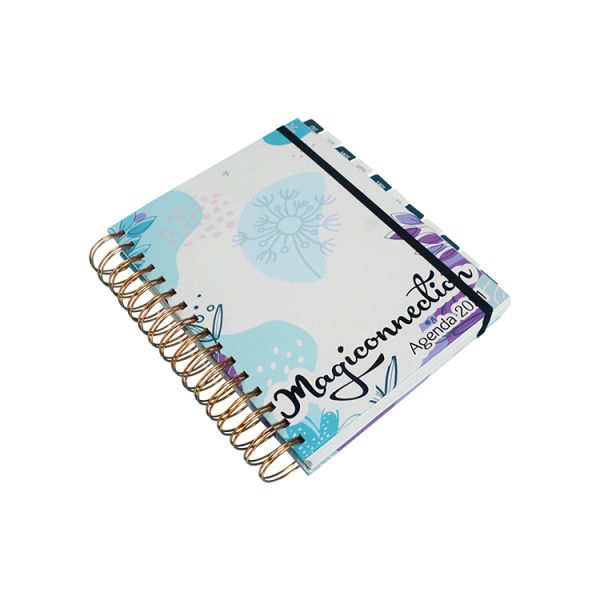 OEM Custom Spiral Bound Book Printing CMYK FSC Spiral Bound Journal Printing