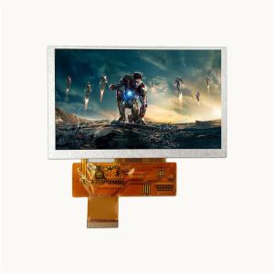 TFT LCD 5" 800*480 350cd/M2 Industrial Touch Screen Panel