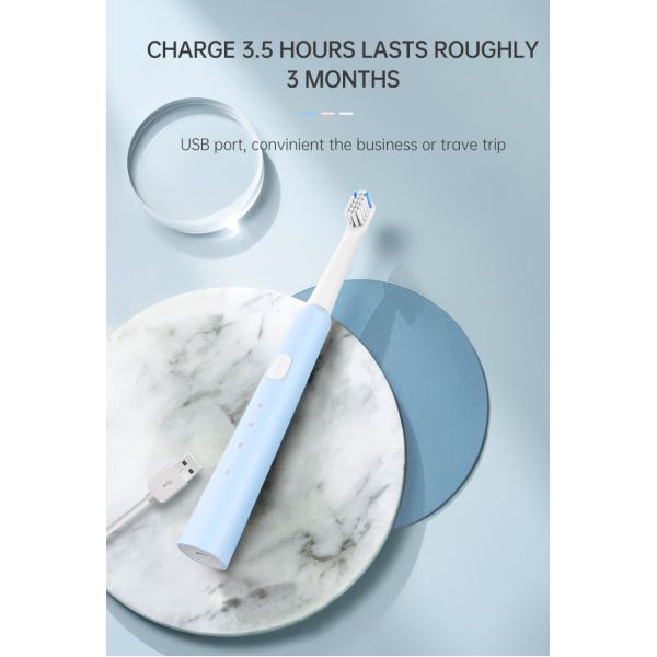 SN301 electric oral tooth brush Dupont imported bristles minimalistic Electric Toothbrush