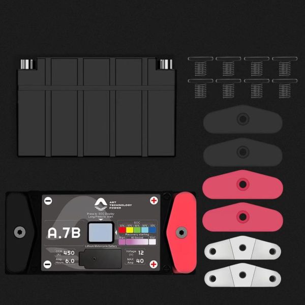 12V 6a Lithium Iron Phosphate Battery A7B Emergency Start Battery