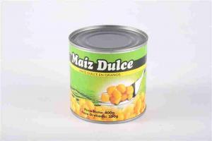 China 340g Net Weight Canned Sweet Corn In Tin , Vacuum Packed Sweet Corn Private Label wholesale