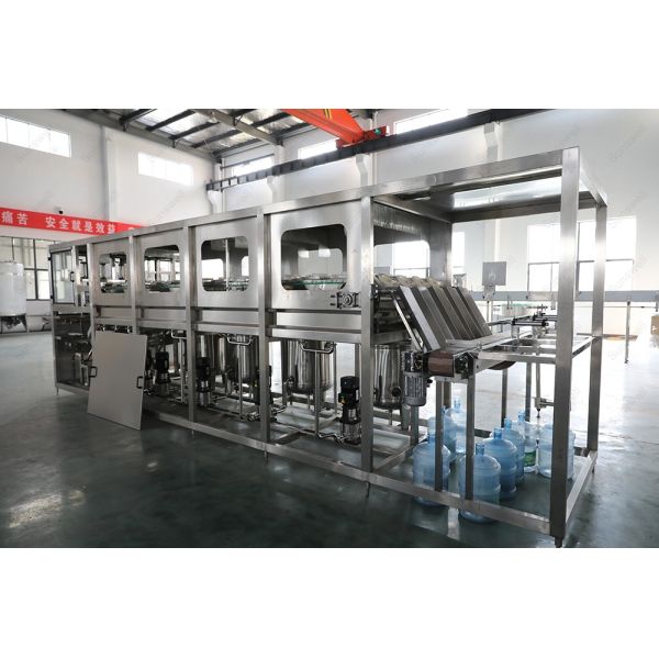 Gallon Water Filling Machine 20L Big Bottle Rinsing Fillig Sealing Production Line For Mineral Water