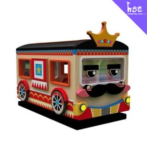 Buy cheap Customizable Indoor Soft Play Bus for Kids with LED Lights from wholesalers