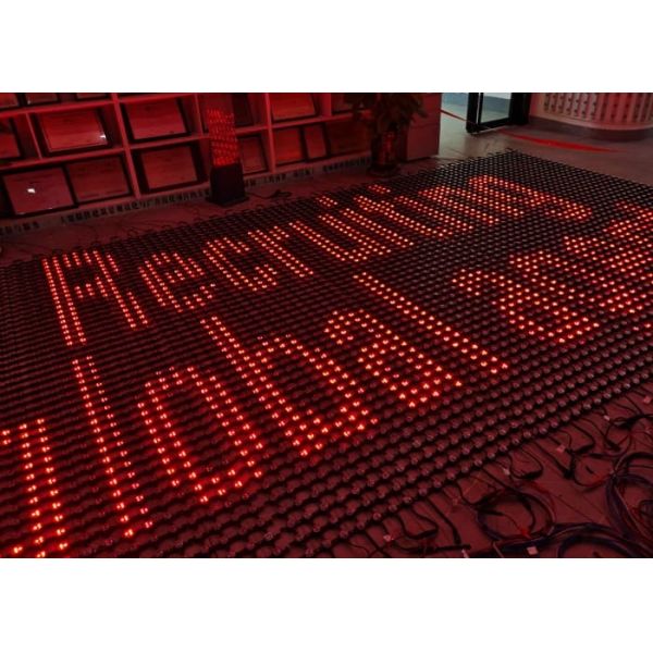 LED Pixel Mesh Screen 3PCS 3535SMD P100 Fully Color RGB Flexible Pixel Light 12V for Landscape