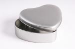 Metal Heart Shaped Tin Box Container For Candle And Chocolate And Cream pack