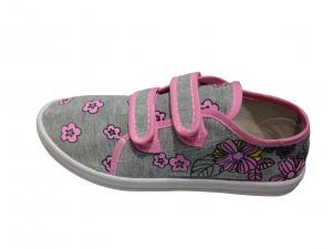 China ladies injection canvas upper shoes,cheap price good quality wholesale