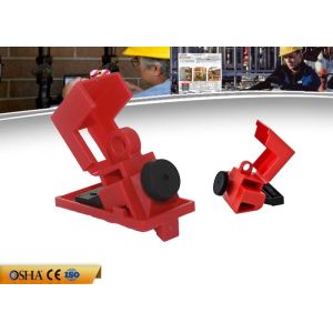 China Nylon PA Circuit Breaker Lockouts , Red Circuit Breaker Loto Devices wholesale