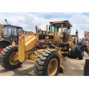 China Used Caterpillar 140h Motor Grader Japan Grader 123KW With 6 Cylinder wholesale