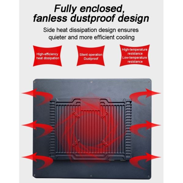 Factory Custom Open Frame 15 Inch Embedded Waterproof Industrial Lcd Touch Screen Monitor Display