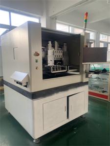 China Manual 220V PCB Depaneling Router With CCD Camera System For Loading/Unloading wholesale