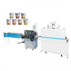China POF Film Shrink Wrapping Machine 5.5KW Noodle Cup Packaging Machine on sale