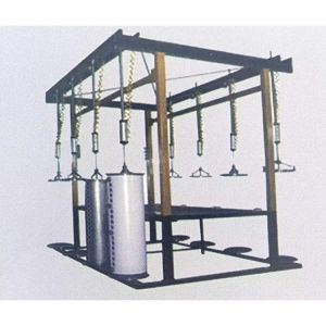 China Multi-station Foaming Machine Solar Water Heater Foaming Line on sale