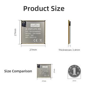 China JC-ESP32P4-M3-C6 Silver Gray ESP32 Display Unit 3.3V Operating Voltage for Business Solutions wholesale