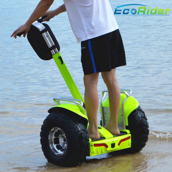 Quality Waterproof 2 Wheel Electric Scooter Outdoor 110mm Height CE Approval for sale