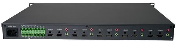 PM60EA/00-10H IP Matrix Switcher, decoder, with 10ch HDMI Output at 4K
